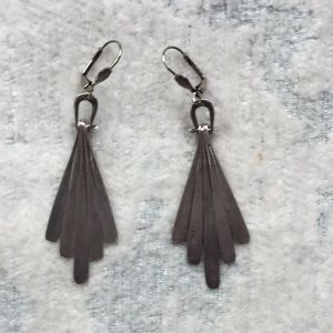 Sterling Silver Art piece Earrings